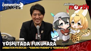 Producer Yoshitada Fukuhara  Kemurikusa and Kemono Friends  Anime North 2019 QA