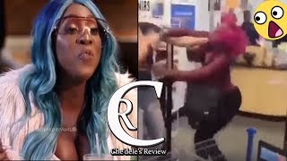 Spice Fighting On TV Love  Hip Hop Atlanta  Spice Gets Real Serious 2018