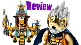 LEGO Lion CHI Temple 70010 Legends of Chima Review  BrickQueen