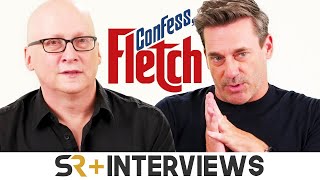 Jon Hamm  Greg Mottola Interview Confess Fletch