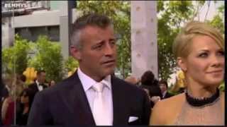 Matt LeBlanc and Andrea Anders  66th Annual Emmy Awards Red Carpet