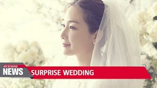 Winter Sonata actress Choi Jiwoo announces surprise wedding with nonpublic figure
