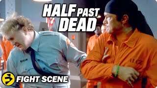 HALF PAST DEAD  Steven Seagal  Prison Fight Scene  Action Thriller Movie