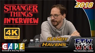 Randy Havens Interview Stranger Things Archer Halt and Catch Fire Godzilla CAPE 2018
