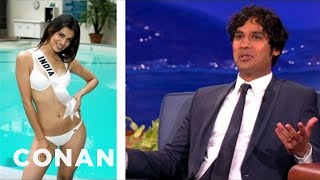 Kunal Nayyars Tips On Being Married To Miss India  CONAN on TBS
