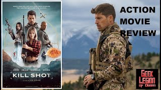 KILL SHOT  2023 Rib Hillis  aka HUNTED Action Movie Review