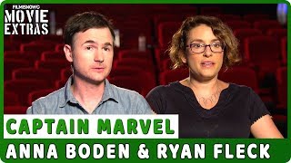 CAPTAIN MARVEL  Onset Interview with Anna Boden  Ryan Fleck Directors