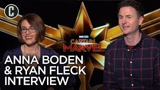 Captain Marvel Directors Anna Boden  Ryan Fleck Interview