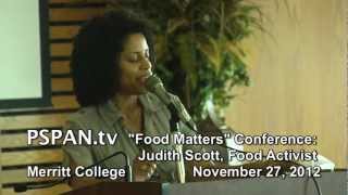 PSPAN 287 Judith Scott on Food Matters at Merritt College