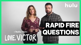 Rapid Fire Questions Ana Ortiz and James Martinez  Love Victor  A Hulu Original