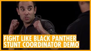Fight Like Black Panther  Stunt Coordinator Jonathan Eusebio
