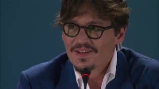 Waiting for the Barbarians Press Conference  76TH VENICE INTERNATIONAL FILM FESTIVAL  Johnny Depp