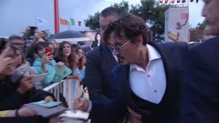 Waiting for the Barbarians Red Carpet  76TH VENICE INTERNATIONAL FILM FESTIVAL  Johnny Depp