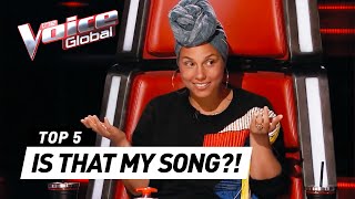 THE VOICE  BEST ALICIA KEYS Blind Auditions