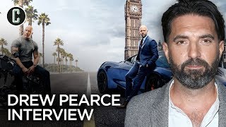 Drew Pearce Interview Hobbs  Shaw Quartermaster and Marvel