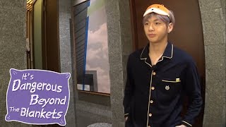 Kang Daniel Gets Excited and Nervous by Himself  Its Dangerous Beyond The Blankets Ep 2