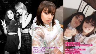 Charlie XCX  Snapchat Story  8 May 2018  Reputation Tour w Taylor Swift  Camila Cabello 