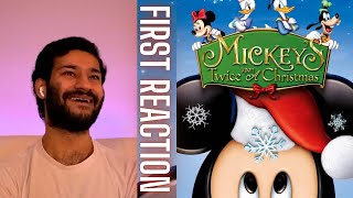 Watching Mickeys Twice Upon A Christmas 2004 FOR THE FIRST TIME  Movie Reaction