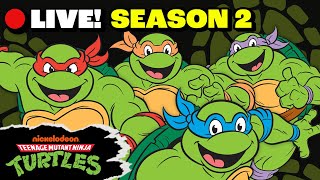 LIVE Season 2  FULL EPISODE MARATHON   Teenage Mutant Ninja Turtles 1987