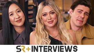 Hilary Duff Chris Lowell  Tien Tran Interview How I Met Your Father Season 2