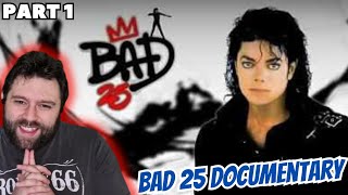 Michael Jackson Bad 25 Documentary PART 1  REACTION