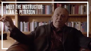 Meet the Instructor Acting for NonActors Masterclass with Alan C Peterson  Toronto