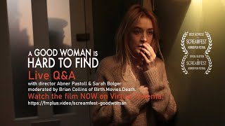 Live QA with Abner Pastoll  Sarah Bolger from A Good Woman Is Hard to Find