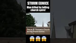 Man killed by falling church spire  Hot Fuzz spoof Adam Buxton Simon Pegg
