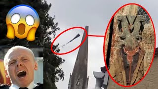 Storm Eunice Man killed by falling church spire Hot Fuzz spoof Adam Buxton Simon Pegg