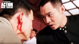 Jet Li vs Jackson Lau HokYin  FIST OF LEGEND Fight Scene HD