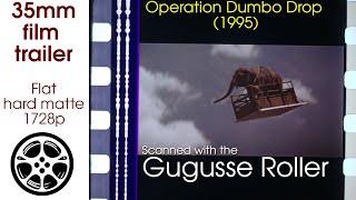 Operation Dumbo Drop 1995 35mm film trailer flat hard matte 1728p
