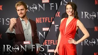 Finn Jones  Jessica Henwick on Marvels Iron Fist