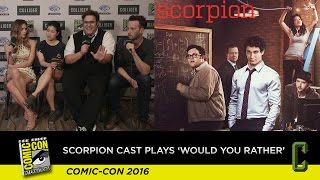 Watch the Cast of Scorpion Play Would You Rather and Tease Season 3