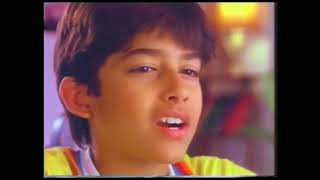 Aftab Shivdasani as a child artist in 1989 Cibaca toothpaste TV commercial 