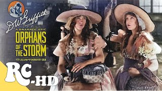 Orphans Of The Storm  Full Classic Movie In HD  Romantic Drama  Lillian Gish  Dorothy Gish