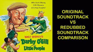 DARBY OGILL AND THE LITTLE PEOPLE 1959 Dubbing Comparison