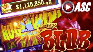 INDESCRIBABLE WIN THE BLOB Movie Slot Machine  BIG WIN Slot Machine Bonus Bally  SG