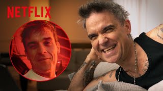 2 Minutes of Robbie Williams Being Robbie Williams  Netflix