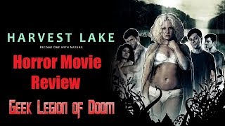 HARVEST LAKE  2016 Ellie Church  Sexually Charged Horror Movie Review