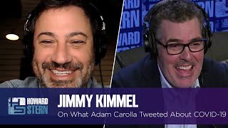 What Jimmy Kimmel Thinks of Adam Carollas Tweets About COVID