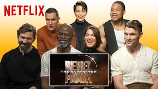 Cast Reacts  Rebel Moon Part Two Teaser  Netflix