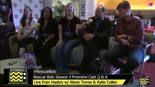 Rescue Bots Season 4 Premiere QA with Zac Atkinson Brian Hohlfeld and Nicole Dubuc