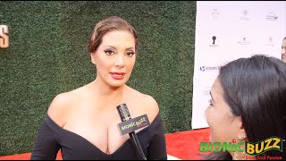Actress Alex Meneses Interview at Entertainment Studios Oscar Gala