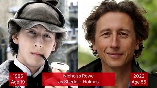Young Sherlock Holmes  Cast from 1985 to 2022  then and now  Take the quiz