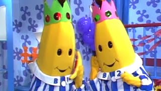 Bananas Birthday Friday  Classic Episode  Bananas In Pyjamas Official