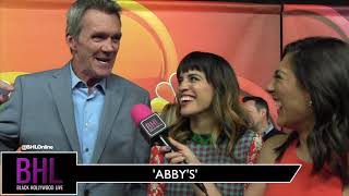 Abbys  Neil Flynn and Natalie Morales  NBC Midseason Press Day