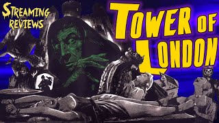 Streaming Review Tower of London 1962 starring Vincent Price