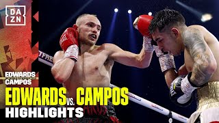 ActionPacked Main Event  Sunny Edwards vs Andres Campos Highlights