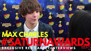 Max Charles TheStrain interviewed at the 42nd Annual Saturn Awards SaturnAwards