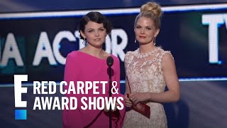 Ginnifer Goodwin and Jennifer Morrison Present at PCA 2012  E Peoples Choice Awards